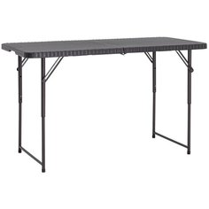 Стол складной чемодан пластиковый Кейт 120 коричневый Stool Group