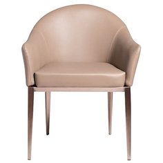 58DB-DC14676 Стул бежевая экокожа 62*61*76см, 58DB-DC14676, бежевый Garda Decor