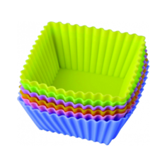 Набор форм для выпечки Тарталетки квадратные Regent Inox