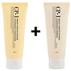 Esthetic House Набор протеиновый шампунь и кондиционер для волос CP-1 Bright Complex Intense Nourishing 100 мл + 100 мл