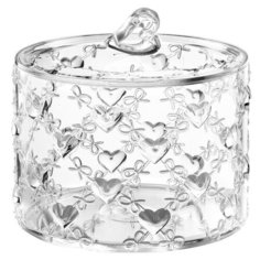Контейнер с крышкой Love большой прозрачный, Guzzini