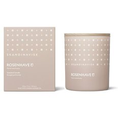 Свеча ароматическая ROSENHAVE с крышкой, 200 г (новая), S K A N D I N A V I S K Skandinavisk