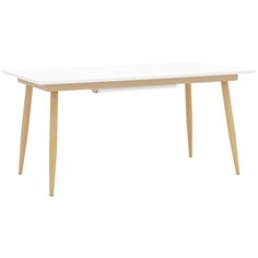 Стол обеденный Стокгольм раскладной 160-220*90 белый Stool Group