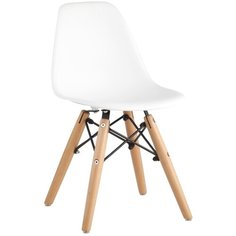 Стул DSW детский белый Stool Group