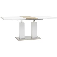 Стол обеденный Сиэтл раскладной 140-180*90 глянцевый белый Stool Group
