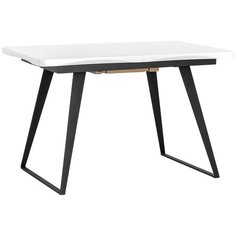 Стол обеденный Йорк раскладной 120-160*80 белый Stool Group