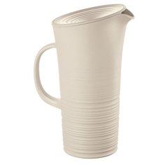 Кувшин с крышкой Tierra 1,8 л бежевый, Guzzini