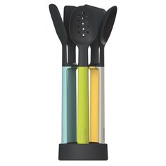 Набор силиконовых кухонных инструментов Elevate™ Оpal на подставке, Joseph Joseph