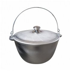 48300 Котел походный алюм. 8,0л с крышкой Kukmara