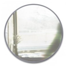Зеркало настенное Hub D94 см серое, Umbra
