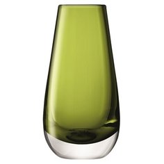 Ваза в форме бутона Flower Colour 14 см зелёная, LSA International