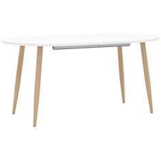 Стол обеденный Берген раскладной 160-190-220*90 белый Stool Group