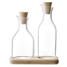 Набор графинов для масла и уксуса на подставке Serve, LSA International