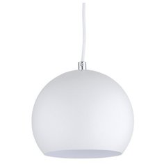 Лампа подвесная Ball, белая матовая, белый шнур, Frandsen