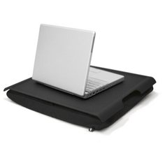 Подставка с пластиковым подносом Laptray черная, Bosign