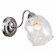 Бра h - 1,8см, s - 1,2см, 40W, E27, модерн, плафон - неокрашенный, арматура - хром Favourite
