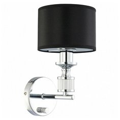 Бра h - 2,6см, s - 1,4см, 40W, E14, модерн, плафон - черный, арматура - золото Favourite