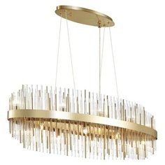 Подвесная люстра d - 100см, h - 12см, 640W, G9, модерн, плафон - неокрашенный, арматура - золото Odeon Light