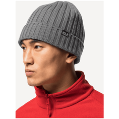 Шапка Jack Wolfskin 1907121 размер One Size, grey heather