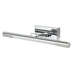 Подсветка для картин Lumion, 1х8W, хром, размеры (мм)-400x25x135, 4000К, плафон - хром