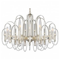 Подвесная люстра Favourite, 21х3W, золото, размеры (мм)-930x2260, плафон - белый, неокрашенный