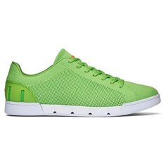 Кроссовки Swims Breeze Tennis Knit размер 41, Acid Green/White