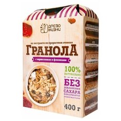 Гранола Древо Жизни с черносливом и финиками, коробка, 400 г