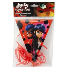 ND Play Гирлянда Леди Баг и Супер-Кот 275123, красный