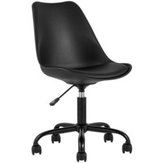 Стул офисный Blok пластиковый черный Stool Group