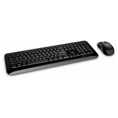 Комплект клавиатура+мышь Microsoft 850 черный/черный (py9-00012)