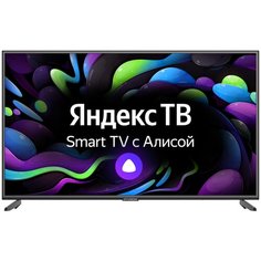 50" Телевизор Hyundai H-LED50EU1311 LED (2021) на платформе Яндекс.ТВ, черный
