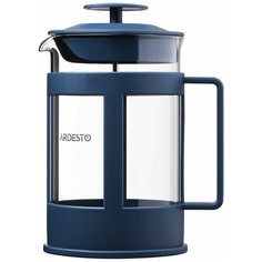 Френч- пресс Ardesto Fresh, 800 мл, синий, пластик, стекло