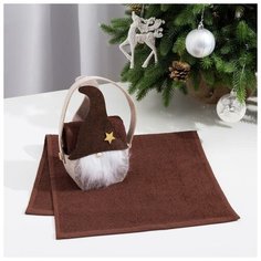 Подушка Этель "Merry Christmas", 40х40 см, велюр