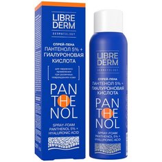 LIBREDERM Спрей-пена Пантенол 5% с гиалуроновой кислотой 130г