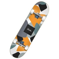 Скейтборд Tricks Skateboards Camo Complete 7.75", 31.6x7.75, серый/оранжевый