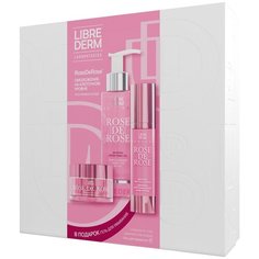 LIBREDERM ROSE DE ROSE Подарочный набор из трех средств "Омоложение на клеточном уровне"