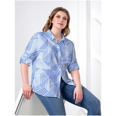 Рубашка Vis-a-Vis, размер M, l.blue/white