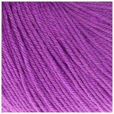 Пряжа "Baby Wool" 20% кашемир, 40% меринос. шерсть, 40% акрил 175м/50гр (815 сиренев.) 1моток 3296593 Gazzal