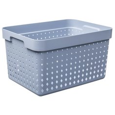 Plast Team Корзина для хранения SEOUL 35.7х26.8х20.9 см туманно-голубой