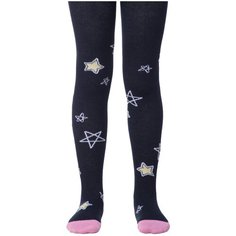 Колготки Conte-kids, размер 128-134, 488 темно-синий