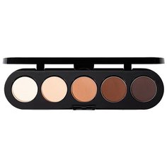 Make-up Atelier Paris Палетка теней 5 Eyeshadows Palette T22 natural chestnut