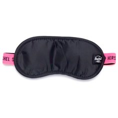 Маска для сна Herschel Eye mask, black/neon pink