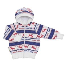 Толстовка lucky child размер 22 (68-74), синий