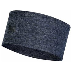 Повязка Buff Midweight Wool Solid размер One size, night blue melange