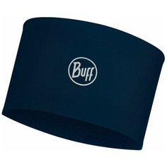 Повязка Buff Headband Tech Fleece Solid Grey размер One size, solid blue