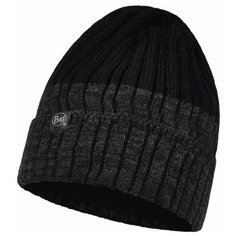 Шапка Buff Knitted & Fleece Band Hat Igor размер One size, black