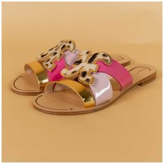 Шлепанцы FABI, размер 36, разноцветный