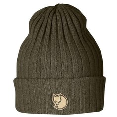 Шапка Fjallraven Byron Hat размер One size, dark olive