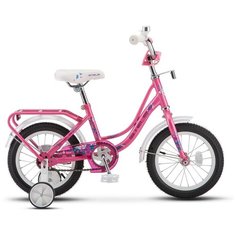 Детский велосипед STELS Wind 14 Z020 (2019) розовый 9.5" (требует финальной сборки)