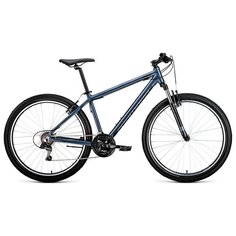 Горный (MTB) велосипед FORWARD Apache 27.5 1.0 (2020) серый/черный 15" (требует финальной сборки)
